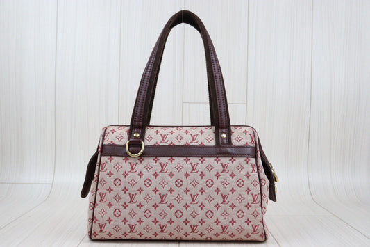 Rank AB | LV Monogram Denim Handbag |24011831
