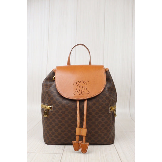 Rank A| CELINE Macadam Backpack |24071126