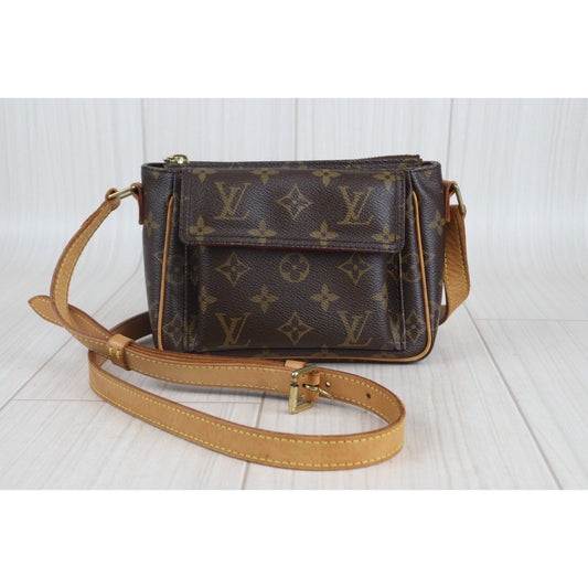 Rank AB | LV Monogram Viva cite PM Shoulder Bag |23090701