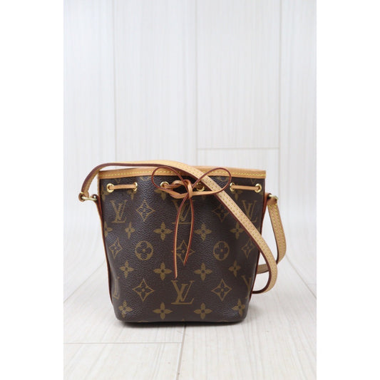 Very Good ( Rank A)| LV Monogram Nano Noe Shoulder Bag |S24071428