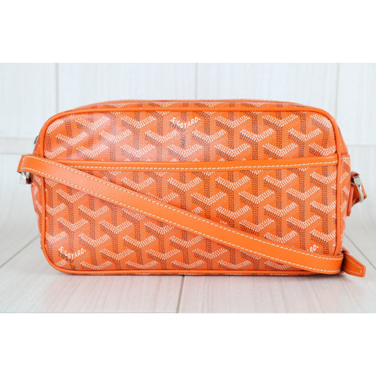 Very Good ( Rank A) | Goyard Cap Vert Shoulder Bag Orange|X25120602