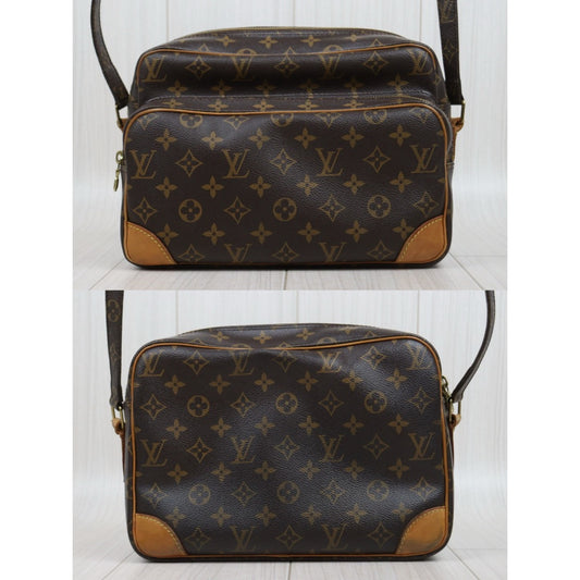 Include Entrupy Certificate of Authenticity|Good ( Rank AB) | Louis Vuitton Monogram Nile Shoulder Bag|26011407