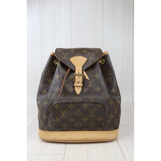 Good ( Rank AB)| LV Monogram Montsouris MM Backpack|24081902