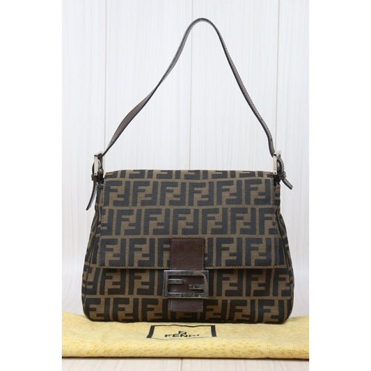 Good ( Rank AB)| FENDI Zucca Mamma Baguette Shoulder Bag |V24090518