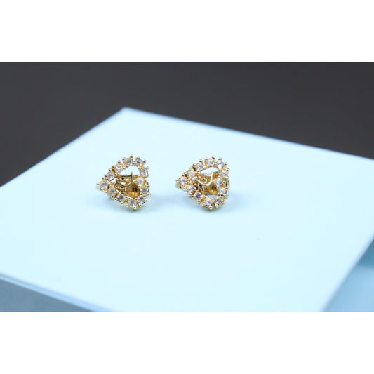 Rank A | Dior CD Earring Gold Plated|24072510