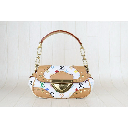 Very Good ( Rank A)| LV Takashi Murakam Multi Monogram Marilyn Shoulder Bag|S24121006