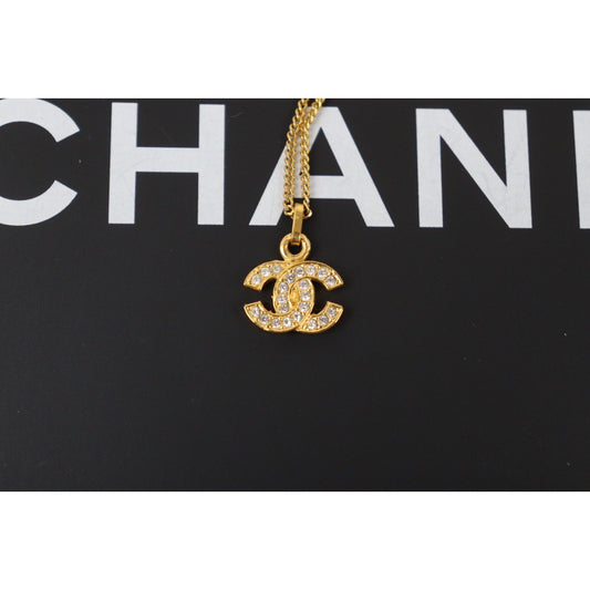 Rank A ｜CHANEL COCO Mark Diamond Necklace  ｜24050925