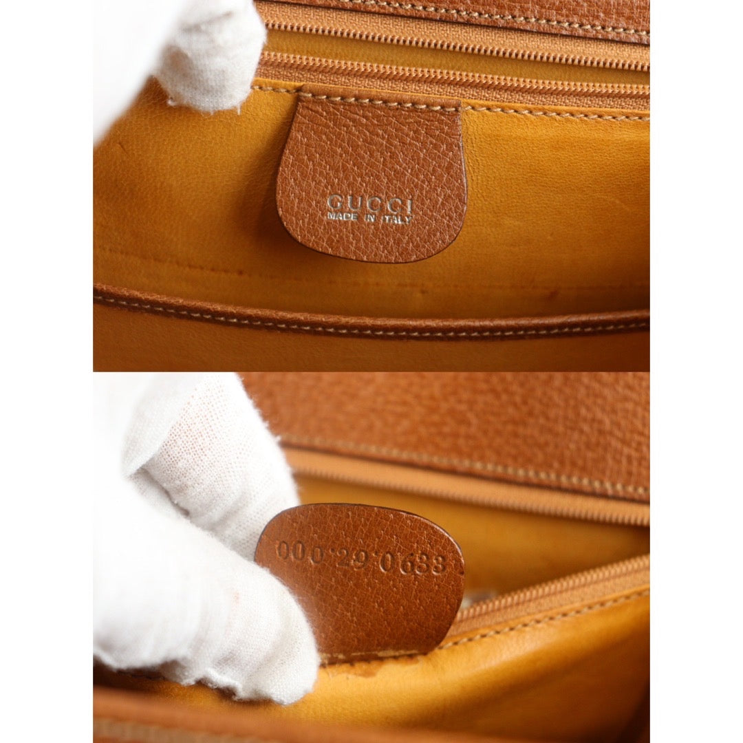 Rank AB | GUCCI Vintage Bamboo Hand Bag |23090724