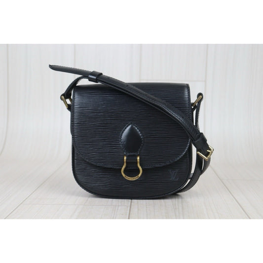 Very Good ( Rank A) |LV Epi Saint-Cloud PM Shoulder Bag|24091917
