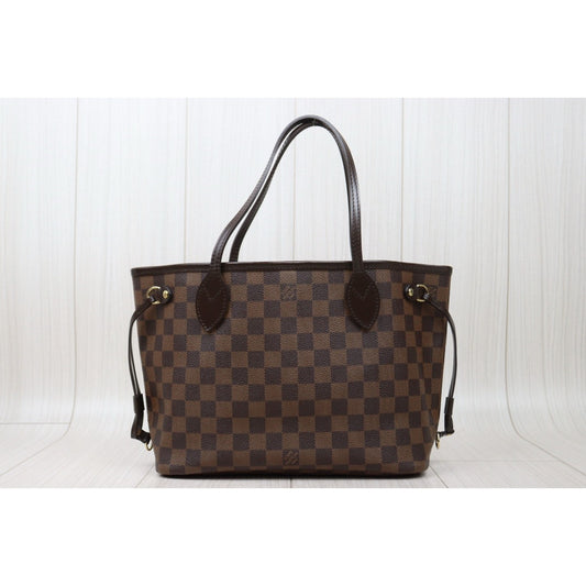 Very Good ( Rank A)| LV Damier Neverfull PM Shoulder Bag|P25012209