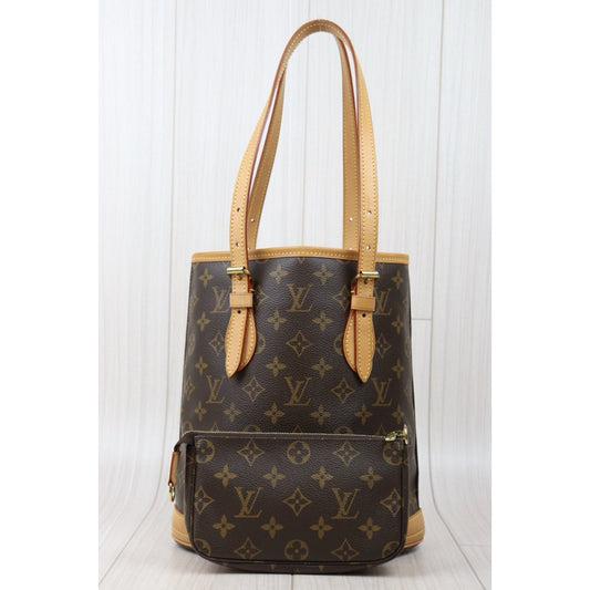Good ( Rank AB)| LV Monogram Petit Bucket PM Tote Bag |24110718
