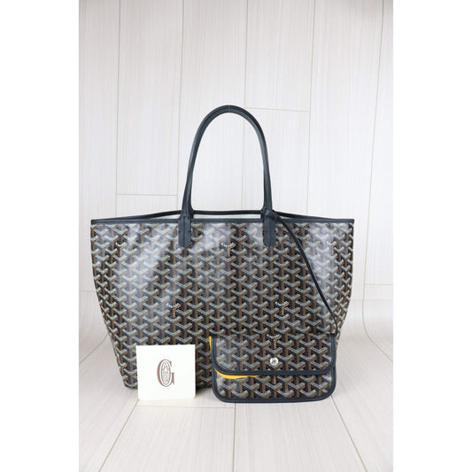 Excellent(Rank SA)| Goyard Saint-Louis PM Tote Bag Black|S25111602