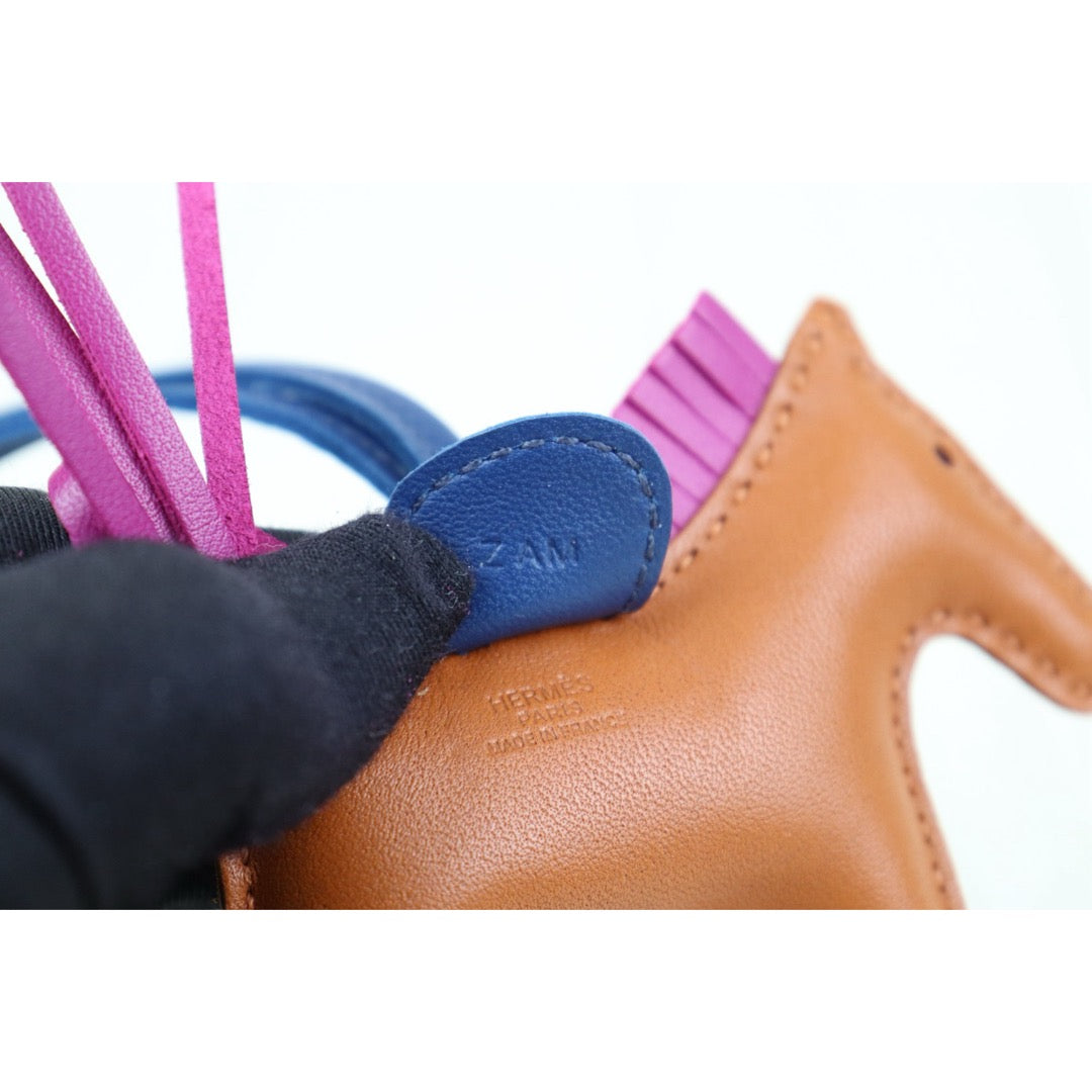 Excellent(Rank SA)| HERMES Rodeo PM Bag Charm Brown|H25081805