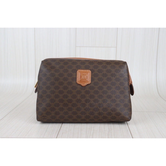 Rank A | CELINE Macadam Pouch |23090747