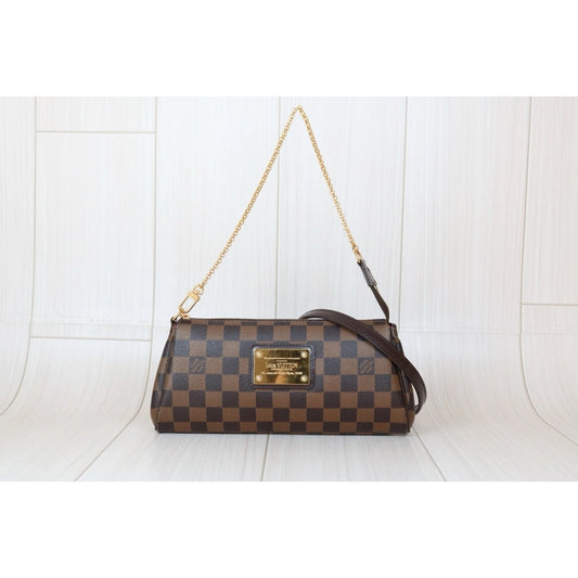 Very Good ( Rank A) |LV Damier Eva Shoulder Bag |S24101001