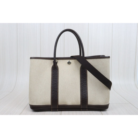 Very Good ( Rank A)| HERMES Garden Party TPM ◽︎I Stamp HandBag Made In 2005 Year|25100902