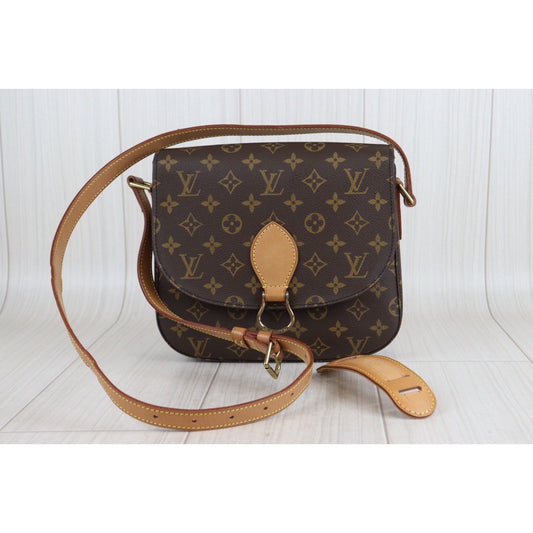 Rank A | LV Monogram Saint Cloud GM Shoulder Bag |23101002