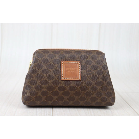 Very Good ( Rank A)| CELINE Macadam Mini Pouch |24082010