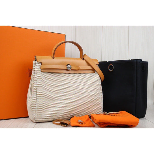 Rank AB | HERMES Herbag PM □G Shoulder Bag Made In 2003Year|24031228