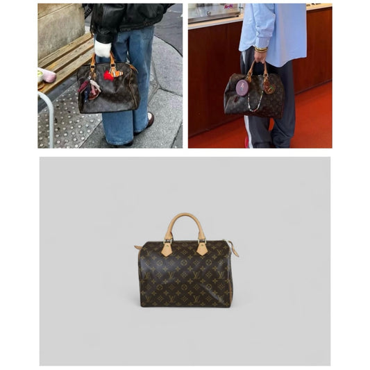Good ( Rank AB) | LV Monogram Speedy 30 Hand Bag |S25051504