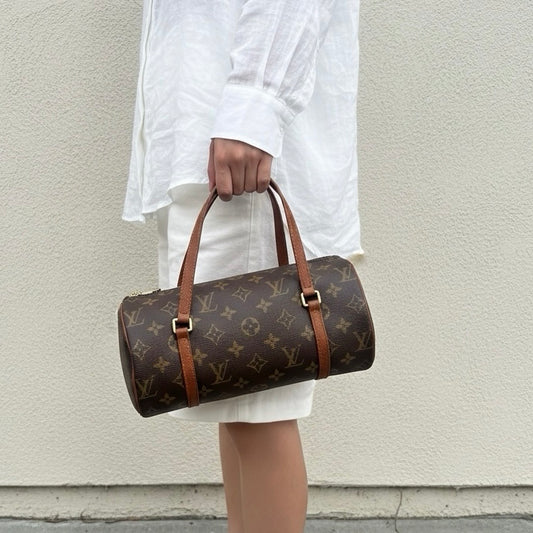 Include Entrupy Certificate of Authenticity|Very Good ( Rank A)| Louis Vuitton Monogram Papillon 26 Handbag |26060902