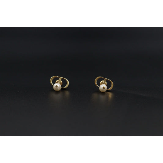 Good ( Rank AB)| Dior CD Pearl Earring|V25071010