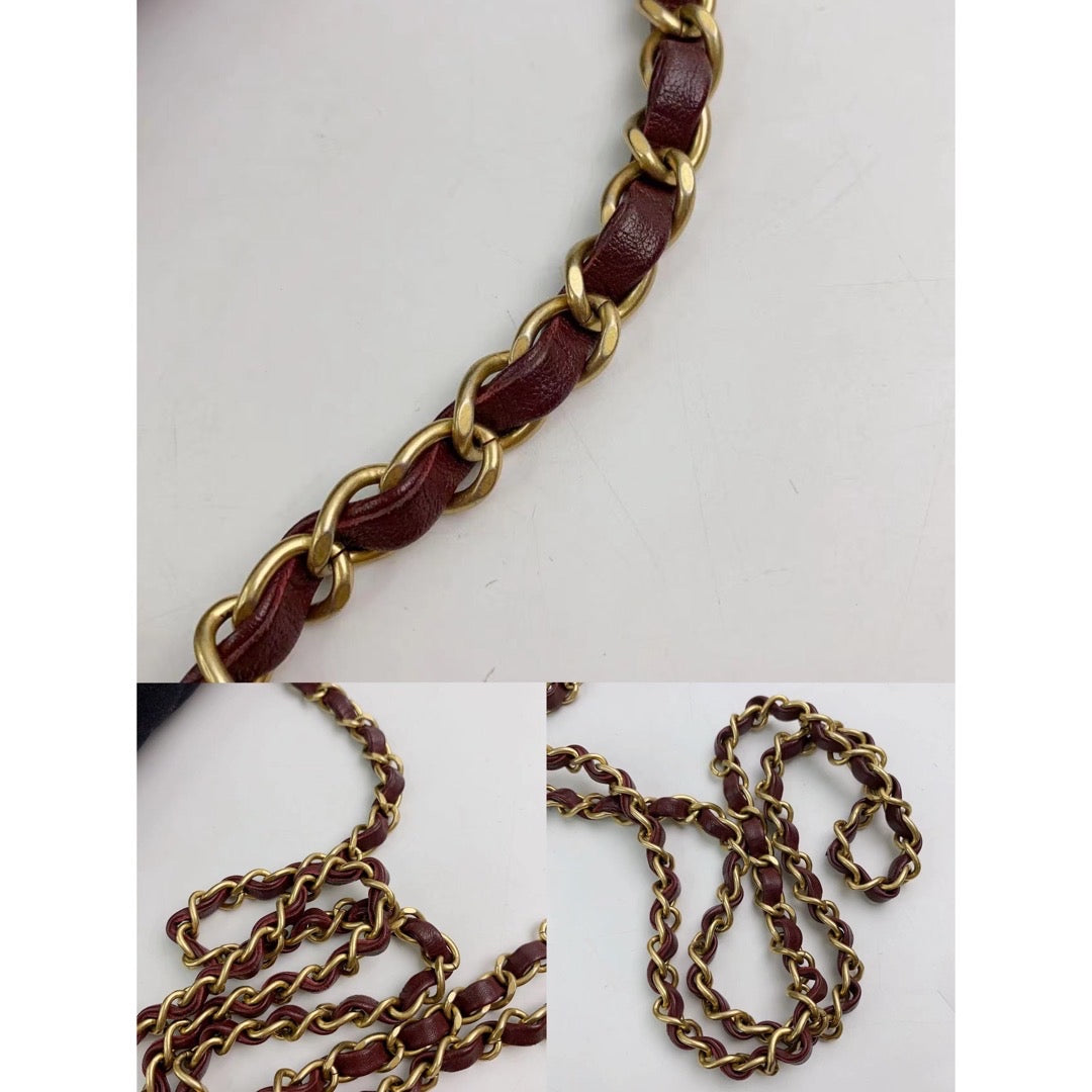 Rank A| CHANEL Campus Matrasse Single Flap 23 Badge Black|230647