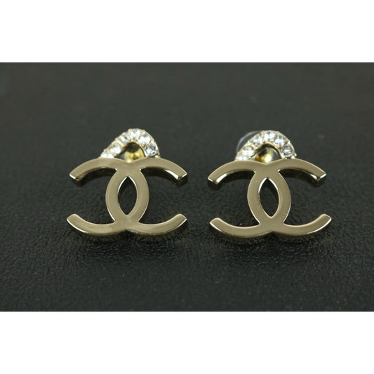Very Good ( Rank A) |CHANEL Diamond COCO Mark Drop Stud Earrings |X24111201