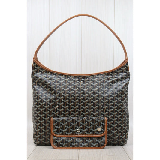 Very Good ( Rank A) | Goyard Boheme Hobo Shoulder Bag Brown|S25071016