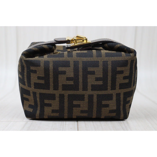 Rank A | FENDI PM Zucca Handbag |24050606