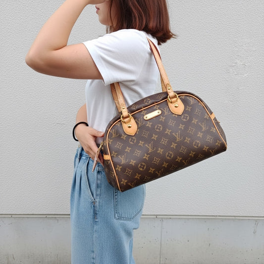 Include Entrupy Certificate of Authenticity|Excellent(Rank SA)|Louis Vuitton Monogram Montorgueil PM ShoulderBag |26041605