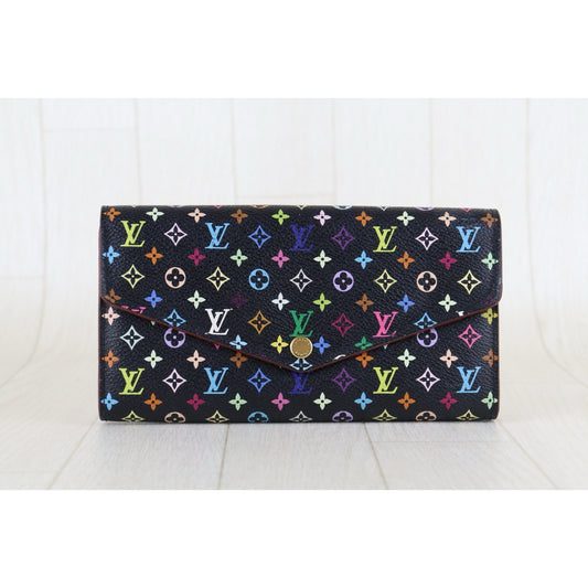 Very Good ( Rank A)| LV Monogram Multicolor Long Style Wallet |S24121008