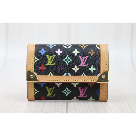 Very Good ( Rank A)|LV Monogram Multicolor Card Holder |24122001