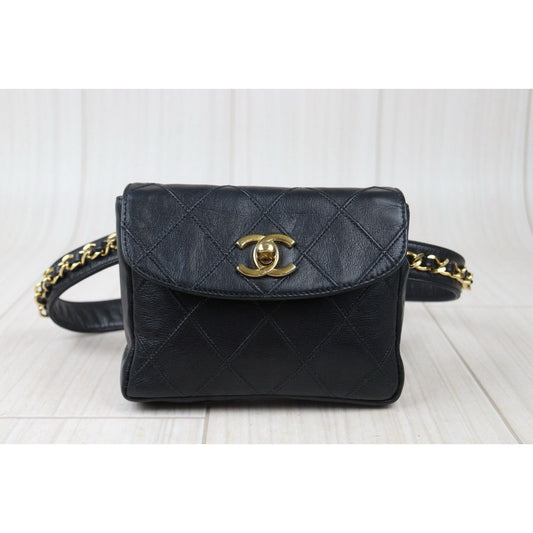 Rank AB | CHANEL Matrasse Lambskin Waist Bag |24071903