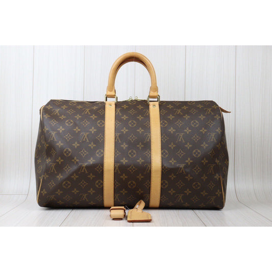 Rank AB| LV Monogram Keypol Bandrière 45 |24070921