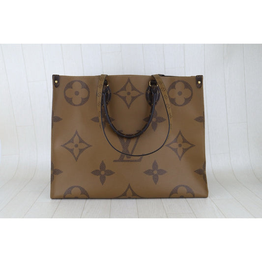 Fair ( Rank B)| LV Monogram ON THE GO Hand Bag Shoulder Bag GM |H25063006