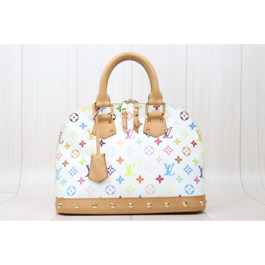 Good ( Rank AB)| LV Takashi Murakam Multi Monogram Alma Hand Bag |24122617