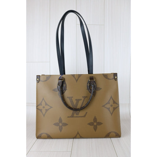 Very Good ( Rank A)| LV Monogram ON THE GO Hand Bag Shoulder Bag MM IC Chips Model|S25102801