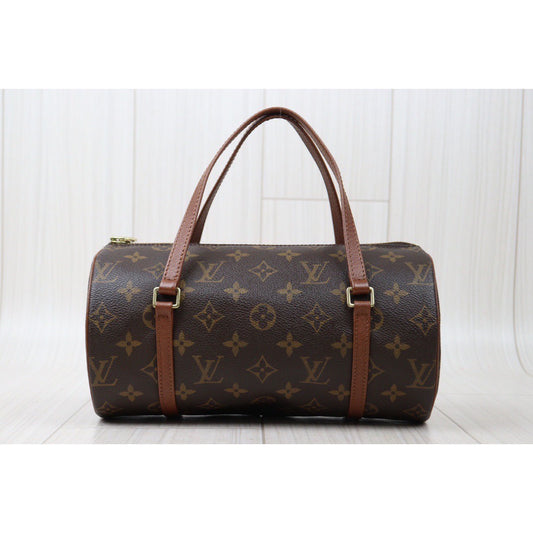 Rank A | LV Monogram Papillon 26 Handbag |24051621
