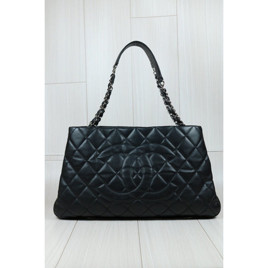 Rank A｜ CHANEL Caviar Skin Leather Calf Leather Tote Bag Made In 2011 Year｜S24051301