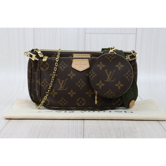 Excellent(Rank SA)| LV Monogram Multiti Pochette Accessoire IC Chips Model |S25110405