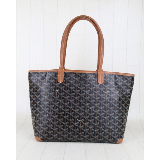 Very Good ( Rank A) | Goyard Artois PM Tote Bag Brown|H25011325