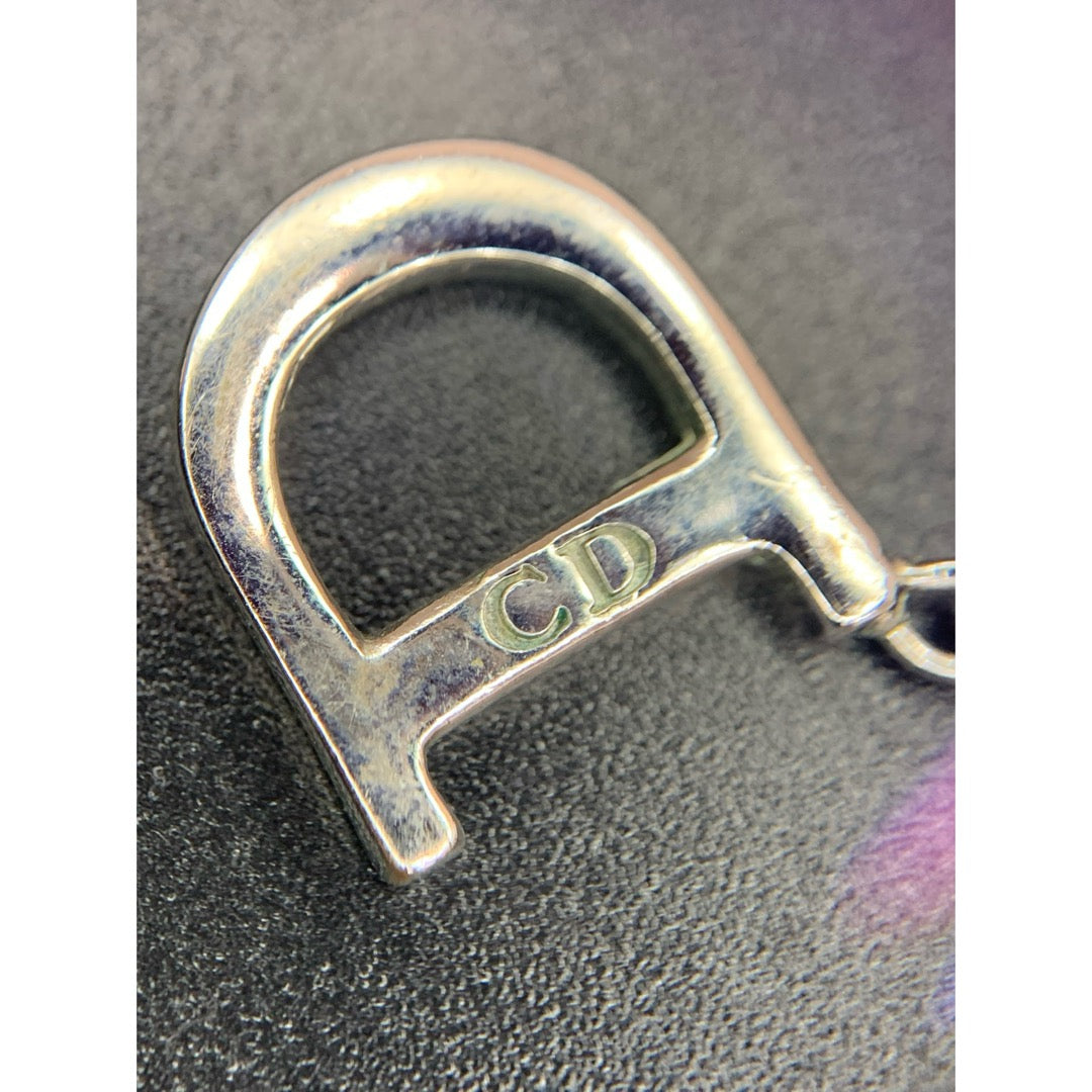 Very Good ( Rank A)| Dior CD Earring Silver|V25071012