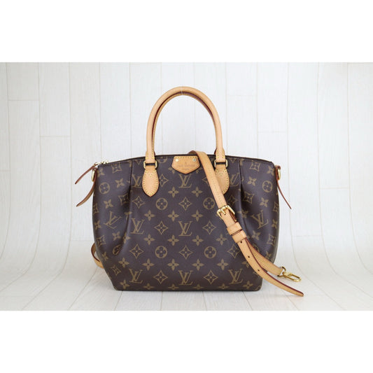 Good ( Rank AB)| LV Monogram Turenne MM HandBag ShoulderBag|H25011323