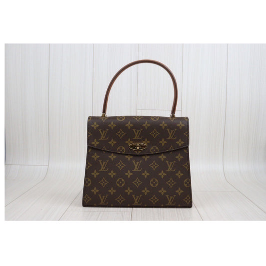Rank A | LV Monogram Malesherbes Handbag |23112302