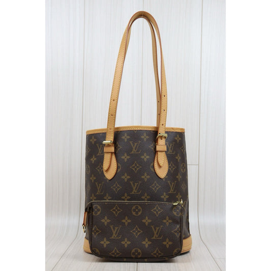 Very Good ( Rank A)| LV Monogram Petit Bucket PM Tote Bag |25080704