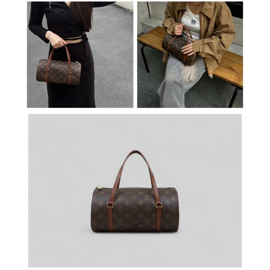 Good ( Rank AB)| LV Monogram Papillon 26 Handbag |25061216