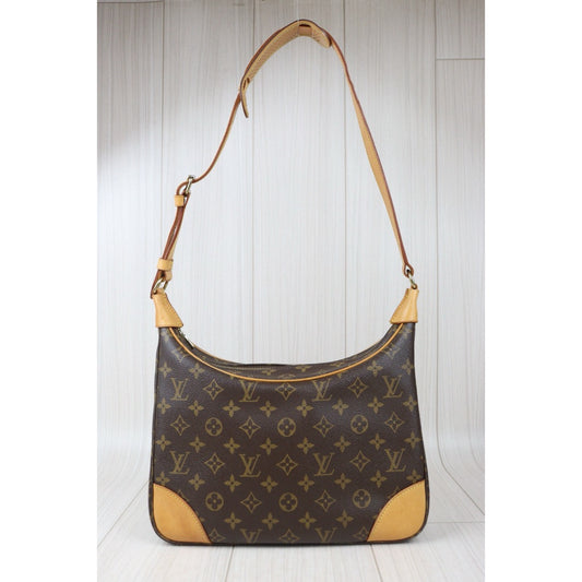Good ( Rank AB)|LV Monogram Boulogne 30 Shoulder Bag |Y24073104