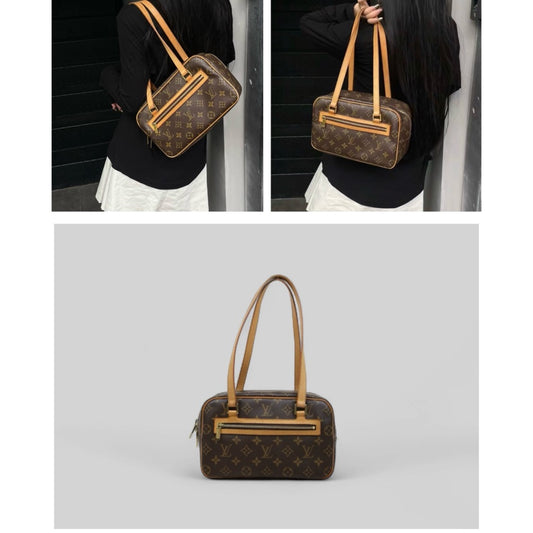 Good ( Rank AB)| LV Monogram Cite MM Shoulder Bag|25070103