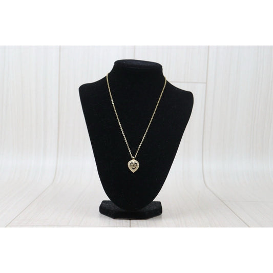 Very Good ( Rank A) | Dior CD Rhinestone Necklace Earring Set |24101017